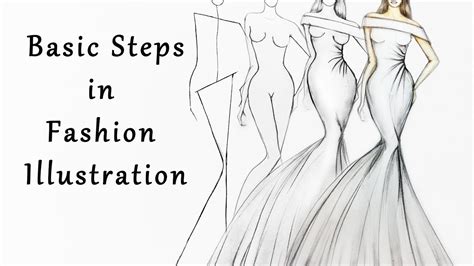 Fashion Design Sketches For Beginners Step By Step Video Newton Just