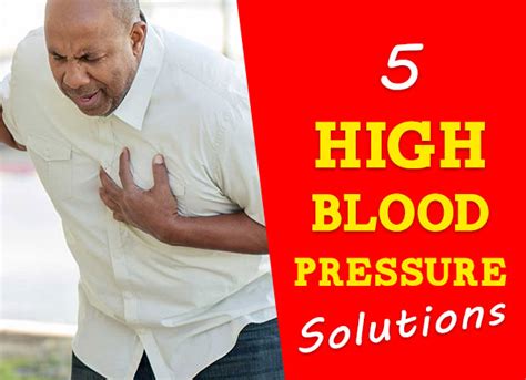 5 Clinically Proven Solutions For Lowering High Blood Pressure Dr