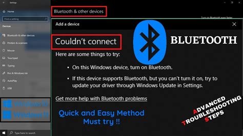 Bluetooth Not Working Windows Bluetooth Could Not Connect Solved