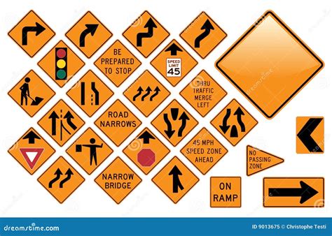 536 Orange Background Road Signs Pictures Myweb