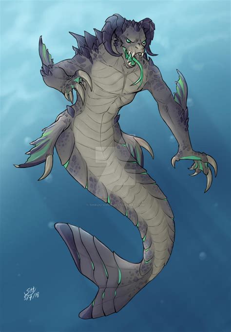 Mermay Deathclaw by Shrug-Viper on DeviantArt