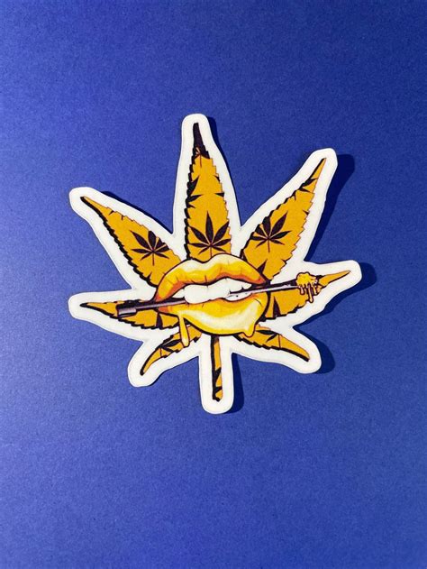 Weed Dabs Sticker Decal Etsy