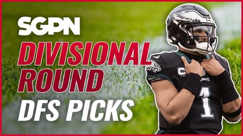 NFL DFS Picks Divisional Round GPP Plays DFS Lineups NFL DFS