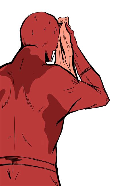 Daredevil Sweating Towel Guy Know Your Meme