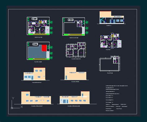 House Plan Dwg Plan For Autocad Designs Cad