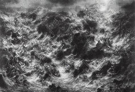The Deluge An Engraving By Gustave Dore Stable Diffusion Openart