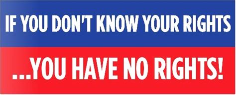 You Have No Rights Bs1106 Vinyl Sticker Epic Orders