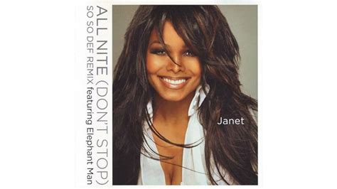 Janet Jackson All Nite Dont Stop So So Def Remix Ft Elephant