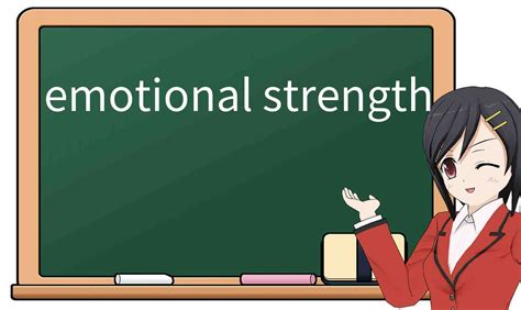 Explicación Detallada De Emotional Strength Significado Uso