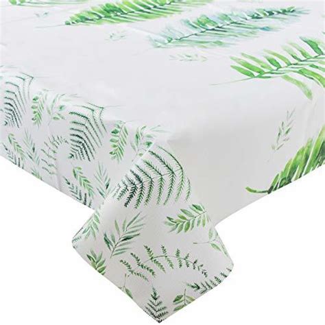 Lohascasa Vinyl Oilcloth Tablecloth Rectangle Wipeable Peva Waterproof