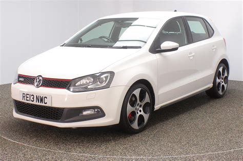 Used 2013 White Volkswagen Polo Hatchback 14 Gti Dsg 5dr Auto 177 Bhp