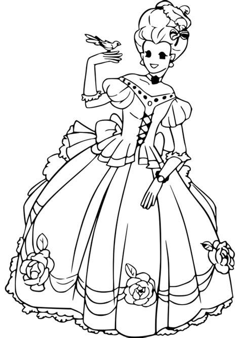 Coloriage De Manga Avec Une Robe  30000 ++ collections de pages à