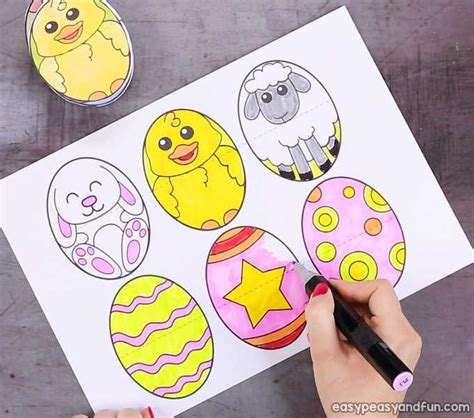 This Printable Easter Egg Paper Toy Is Here To Spread Joy This Easter