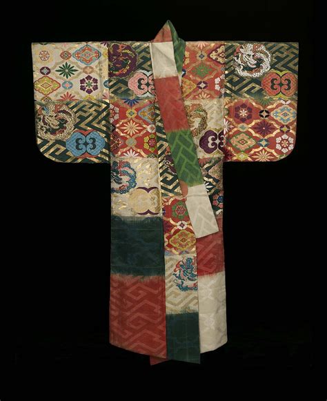 Noh Costume Atsuita Kimono Japanese Meiji Era Late 19th To Early 20th