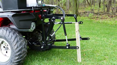 Atv Rear 3 Point Hitch Add On Auxiliary Hydraulic Pack Only Wild