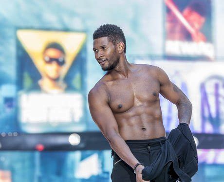 Usher Makes Fans Scream With Topless Performance At Summertime Ball