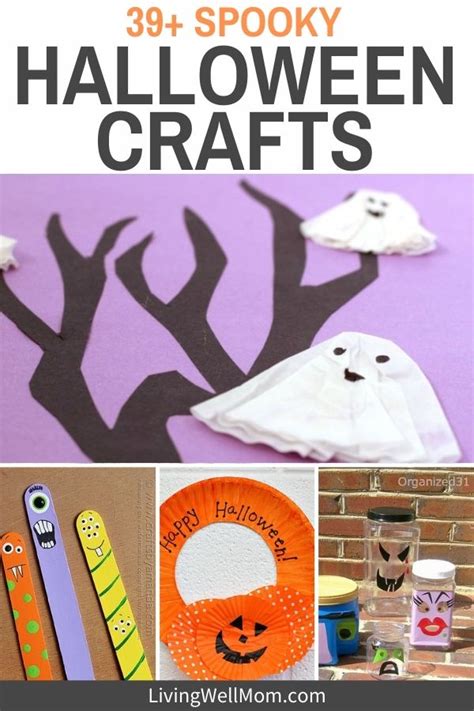 39 Spooky Halloween Crafts For Kids Easy To Make