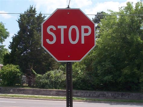 Stop Sign Blank Template Imgflip