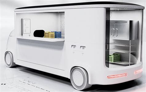 Yatai E Future Autonomous Food Truck Concept For Modern City Tuvie Design