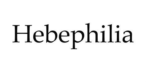 Hebephilia Pics Telegraph