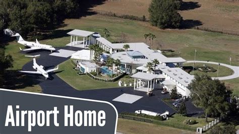 John travolta's massive home that is situated in ocala, florida. John Travolta's House Is A Functional Airport With 2 Runways For His Private Planes - YouTube