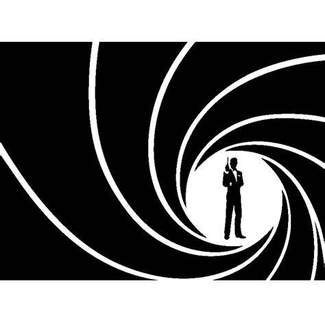 Wall Decal Silhouette James Bond Wall Decal Wall Decal Musica