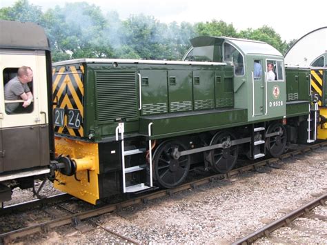 British Rail Class 14 Is A Type Of Small Diesel Hydraulic Locomotive