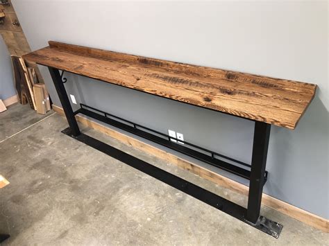 Custom Reclaimed Wood Bar Top By Kc Custom Hardwoods