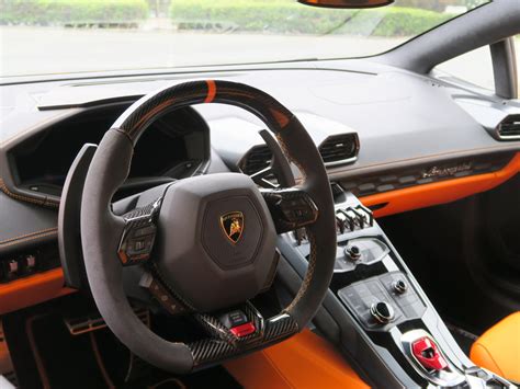 Lamborghini Huracan Oem Carbon Fiber Upgraded Sport Steering Wheel