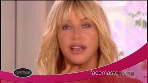 suzanne somers demonstrates her facemaster facial toning anti aging system youtube