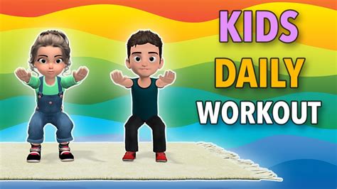 Kids Daily Workout Fun Exercises At Home