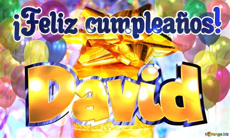 David ¡feliz Cumpleaños Imagen Libre 6251