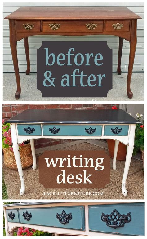 Enter your email address to receive alerts when we have new listings available for distressed white furniture for sale. Writing Desk in Distressed Black, Off White & Sea Blue ...