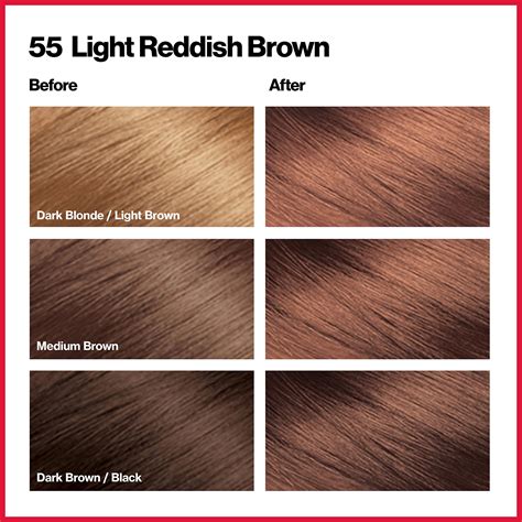 Revlon Colorsilk Light Reddish Brown