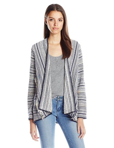 Lucky Brand Womens Pottery Cardigan Cardigan Clothes For Women