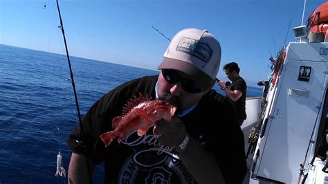 Catching And Kissing A Venomous Sculpin Fishing Out Of Dana Point