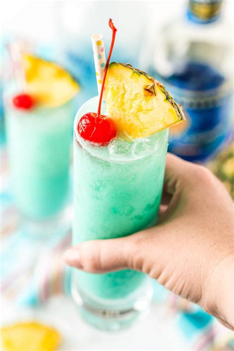 Blue Hawaiian Cocktail Recipe Sugar And Soul Co