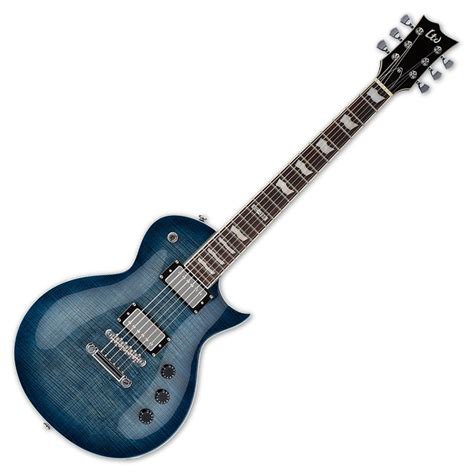 Esp Ltd Ec 256fm Electric Guitar Cobalt Blue At