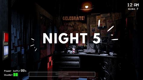 🐻 How To Beat Fnaf 1 Night 5 Guide Howtofnaf Youtube