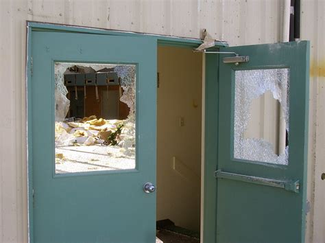 Broken Glass Doors Flickr Photo Sharing