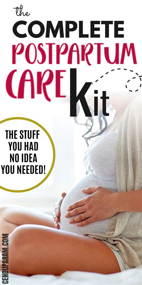 Postpartum Necessities For Mom After Birth Checklist Artofit