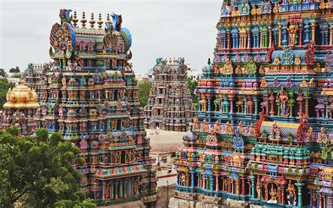 Partez En Inde Découvrir Le Sublime Et Très Coloré Temple De Mînâkshî
