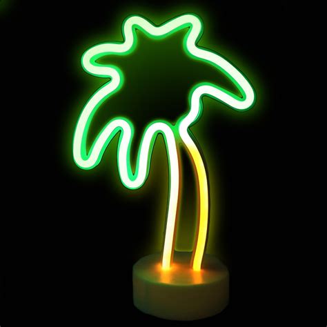 Palm Tree Neon Stand Light