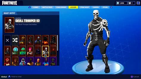 New Skull Trooper V2 Skin Update In Fortnite Fortnite Battle