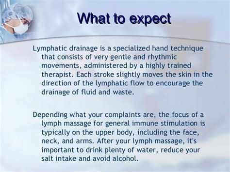 Therapeutic Benefits Of Manual Lymphatic Drainage
