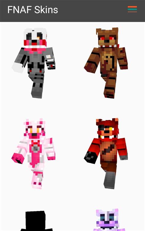 Skins From Fnaf For Minecraft Pe Apk For Android Download