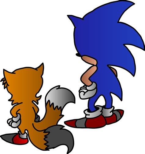 Sonic 2 Sonic And Tails Horizon Promo Art By The Super Blackwing On