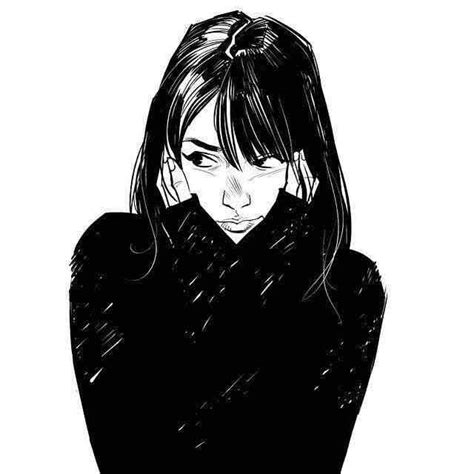 Manga Covering Her Ears Illustration Drawings Illustration Art