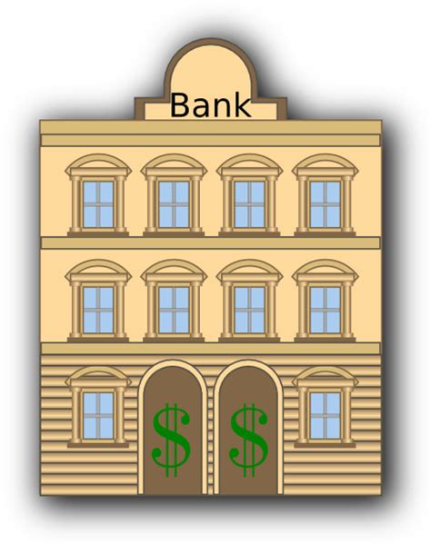 Bank With Dollar Sign Clip Art At Vector Clip Art Online