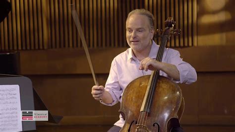 Cello Masterclass Bach Cello Suite No 3 Sarabande Youtube
